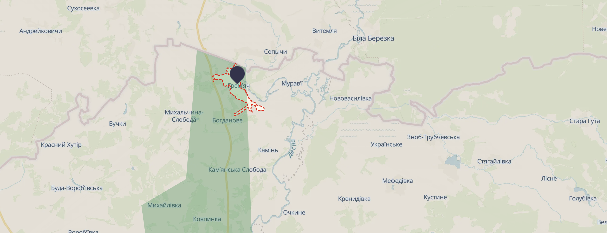 Россияне заявили о "входе" в приграничье Черниговщины: в ГПСУ объяснили, что произошло